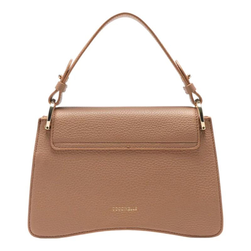 COCCINELLE Brown C-Me Top Handle Bag Small for Women | Best Price UAE